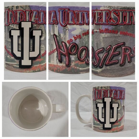 Indiana University Hoosier coffee mug - Picture 1 of 7